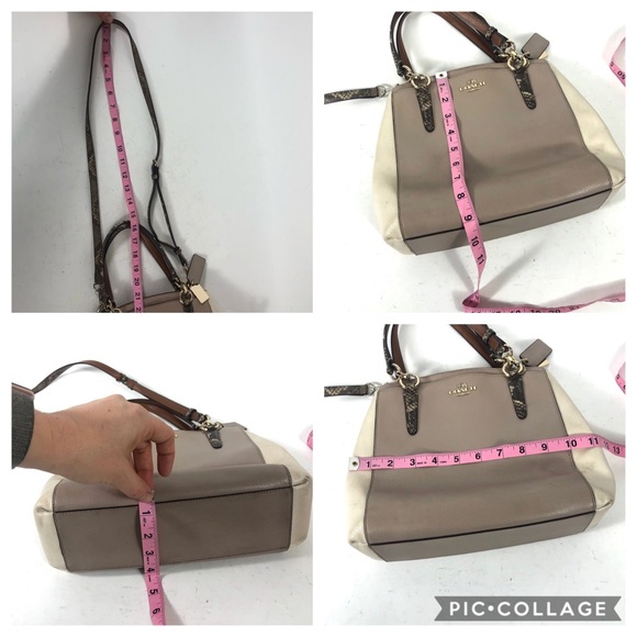 Coach Minetta Crossbody Exotic purse bag F36678 - Picture 8 of 8